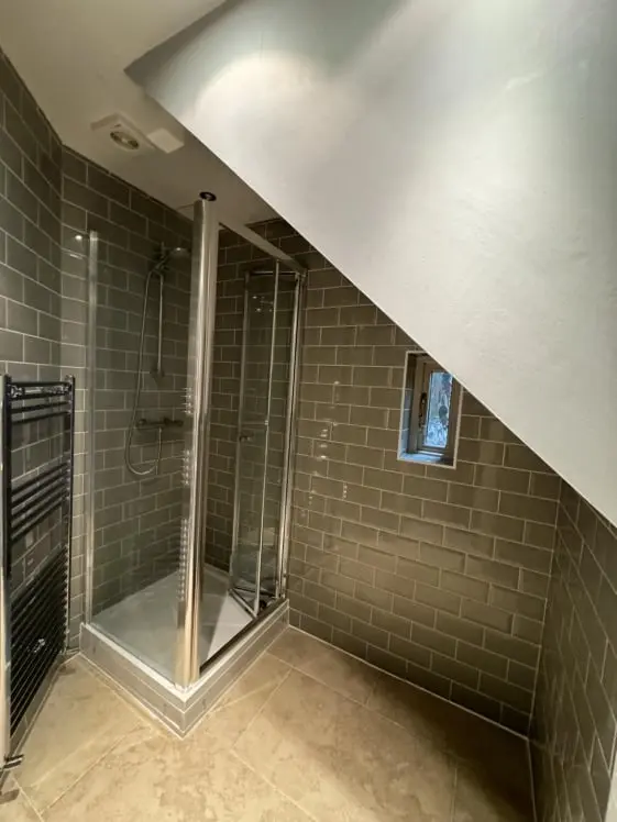 Bathroom plumbing installation